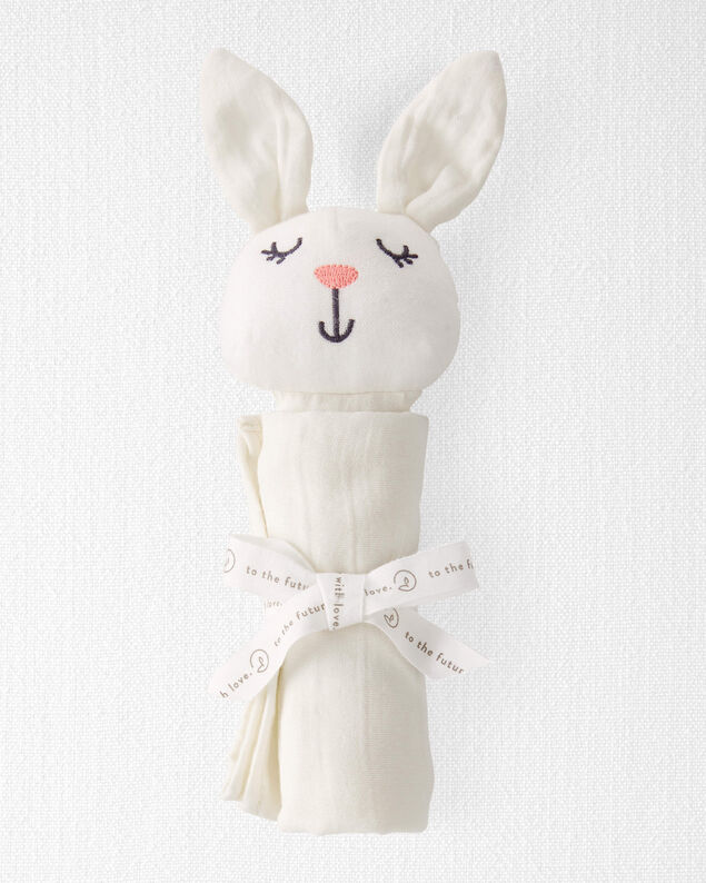 Product image 2 of Baby Organic Cotton Muslin Bunny Lovey