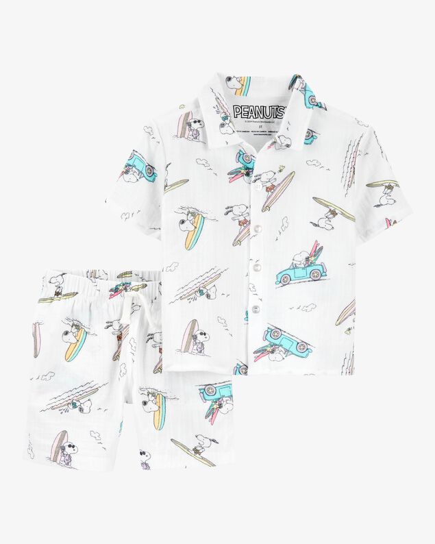 Boys Monster Truck Short-Sleeve Graphic Tee - Turquoise