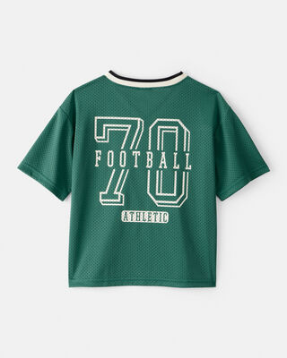 Product image 2 of Boys Short-Sleeve Mesh Jersey - Green