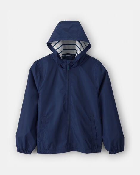boys windbreaker - navy blue