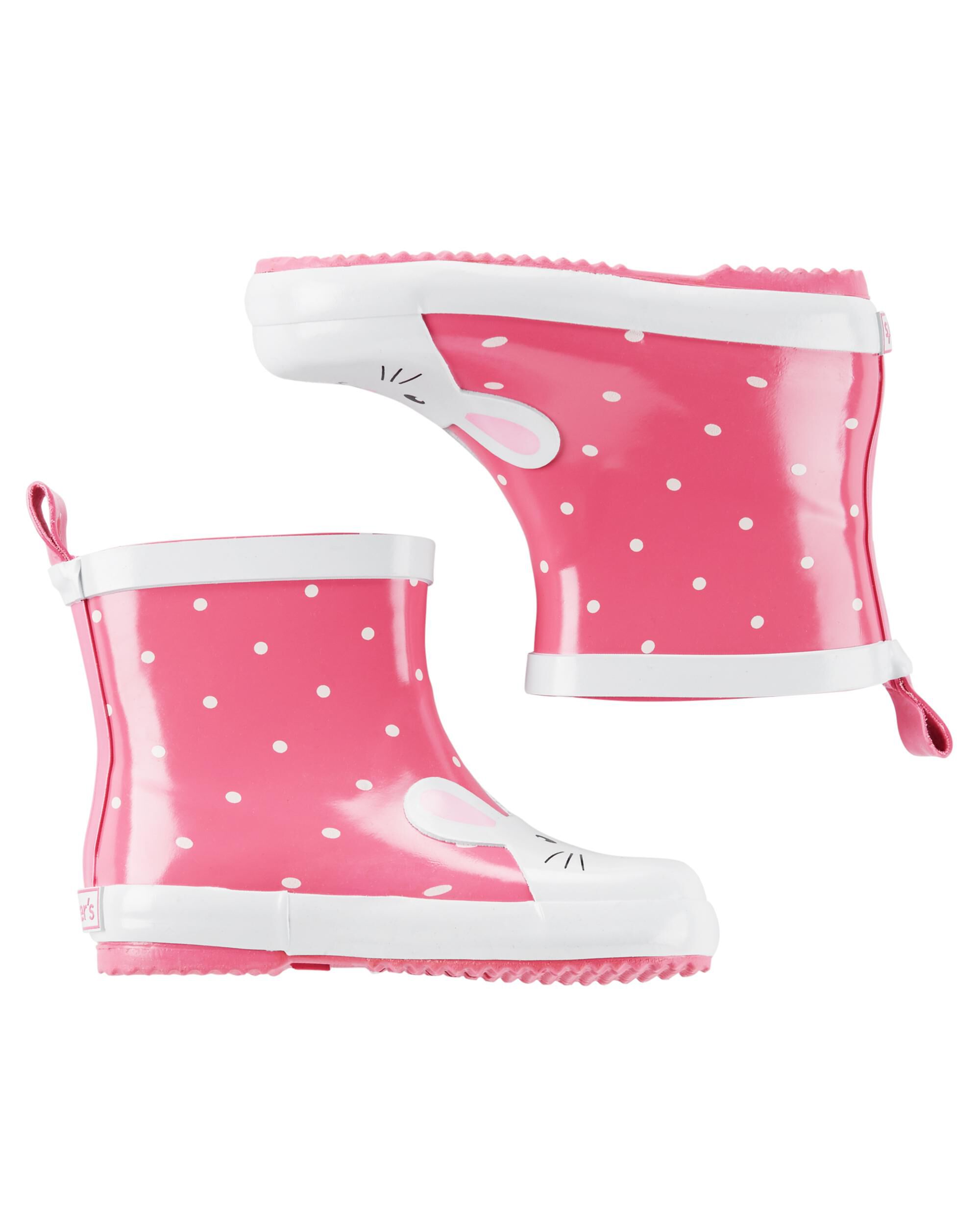 carter's polka dot snow boots