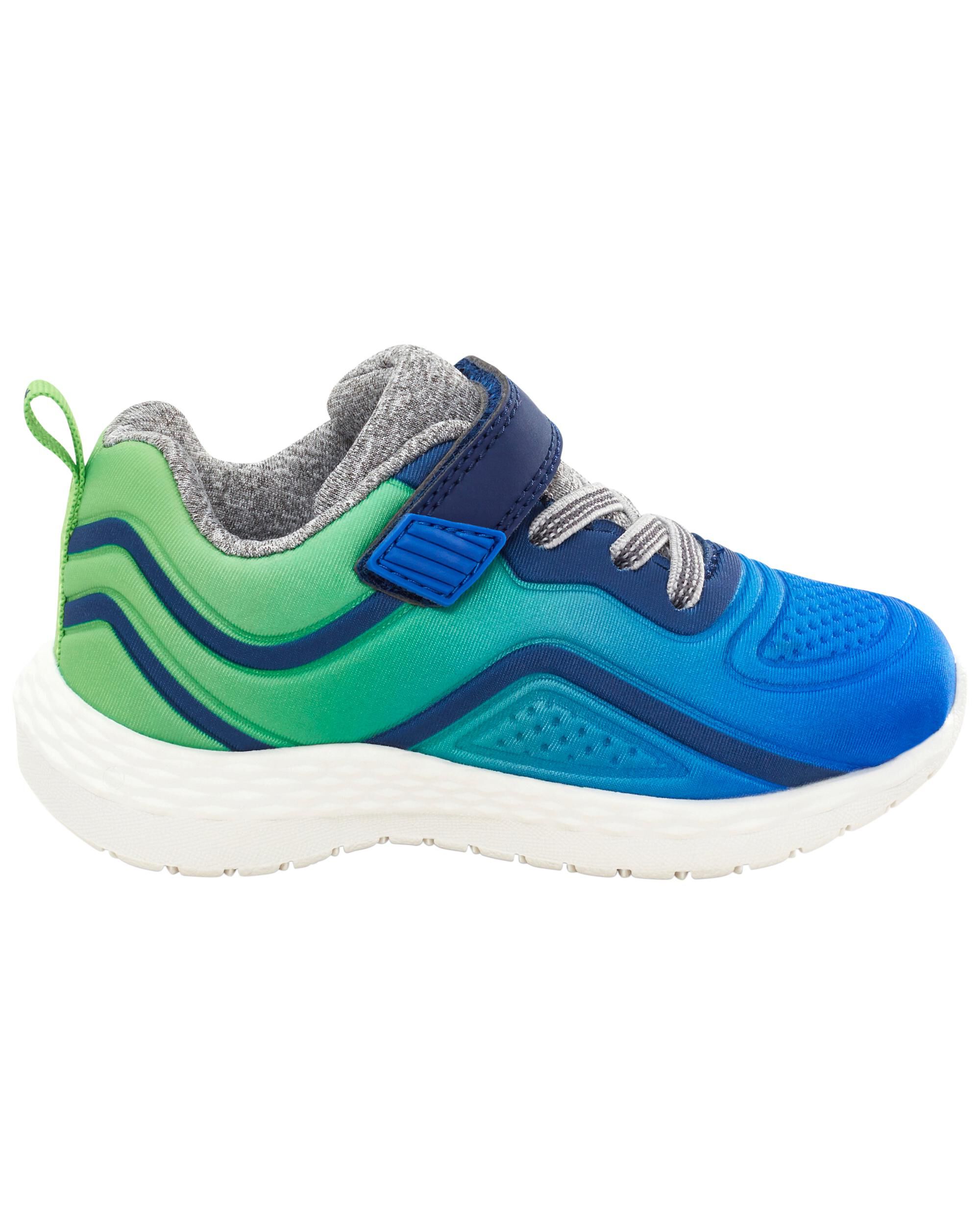 Blue/Green Toddler Carter's Athletic Sneakers | carters.com