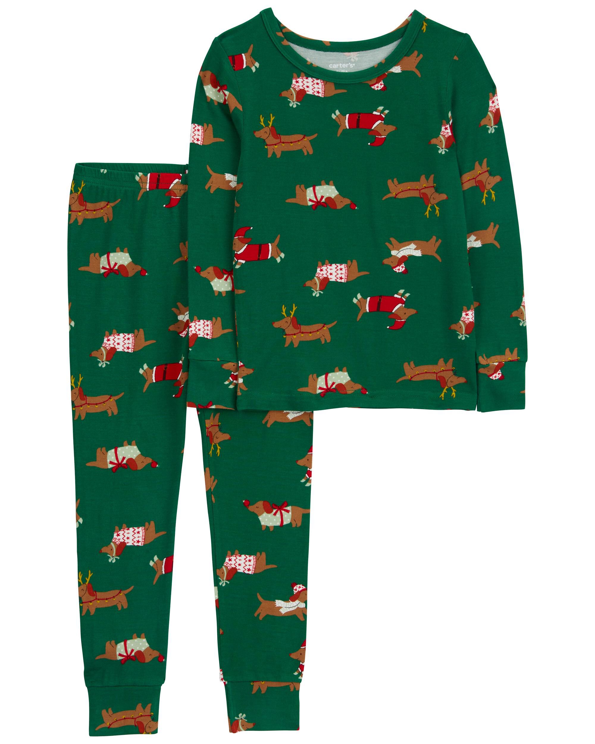 Baby 2 Piece Christmas Dog PurelySoft Pajamas Carter s Carter s