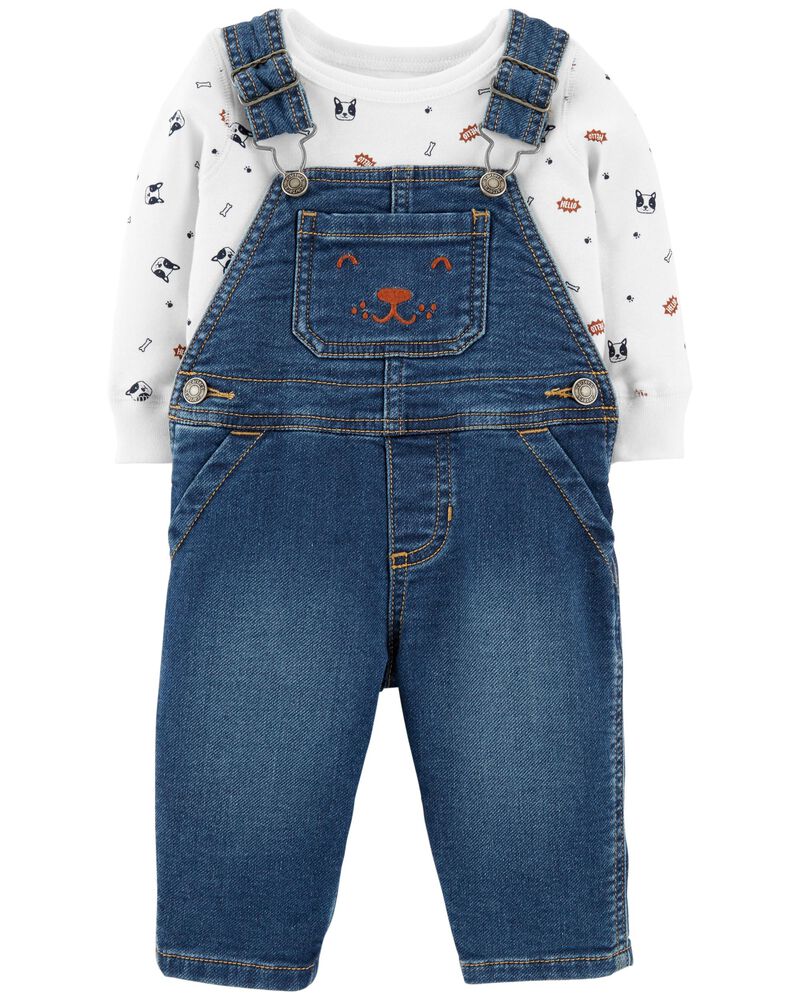 2 Piece Overalls Set Carters Com