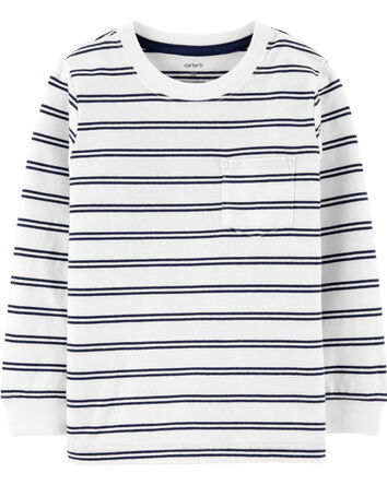 Baby Striped Pocket Jersey Tee