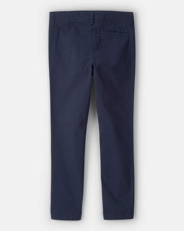 Product image 2 of Boys Slim Tapered Chino Pants - Navy