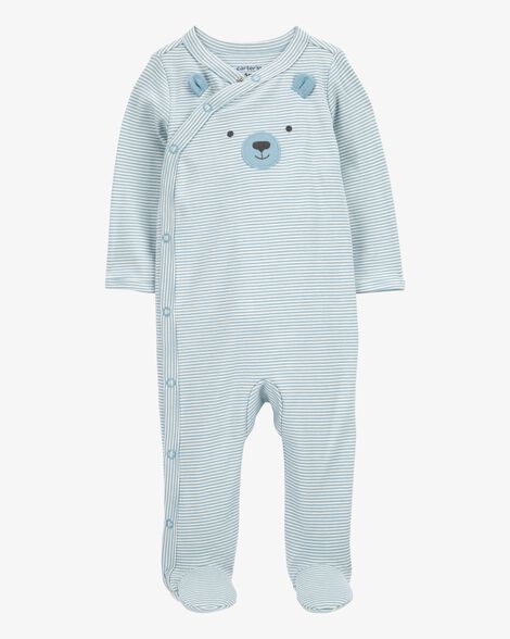  Product image 1 of Baby Bear Snap-Up Cotton Sleep & Play Pajamas