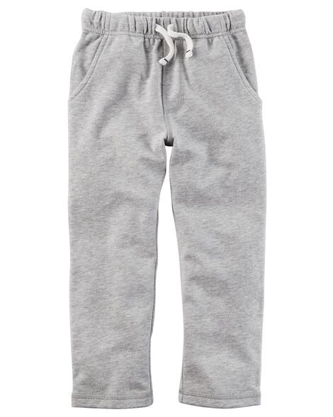 Pull-On French Terry Pants