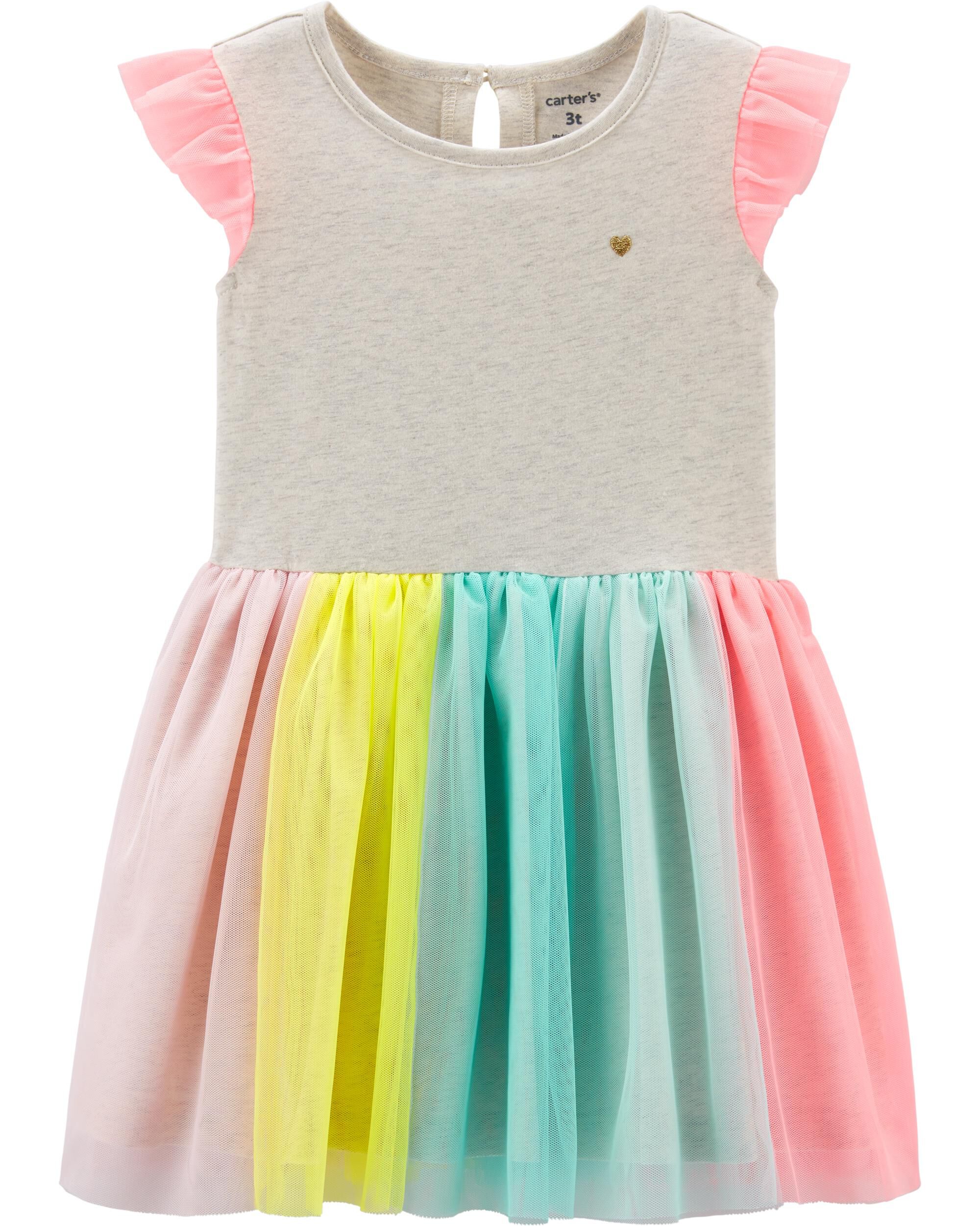 rainbow dress 3t