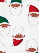 Brown - Kid 2-Piece Santa 100% Snug Fit Cotton Pajamas, Selected