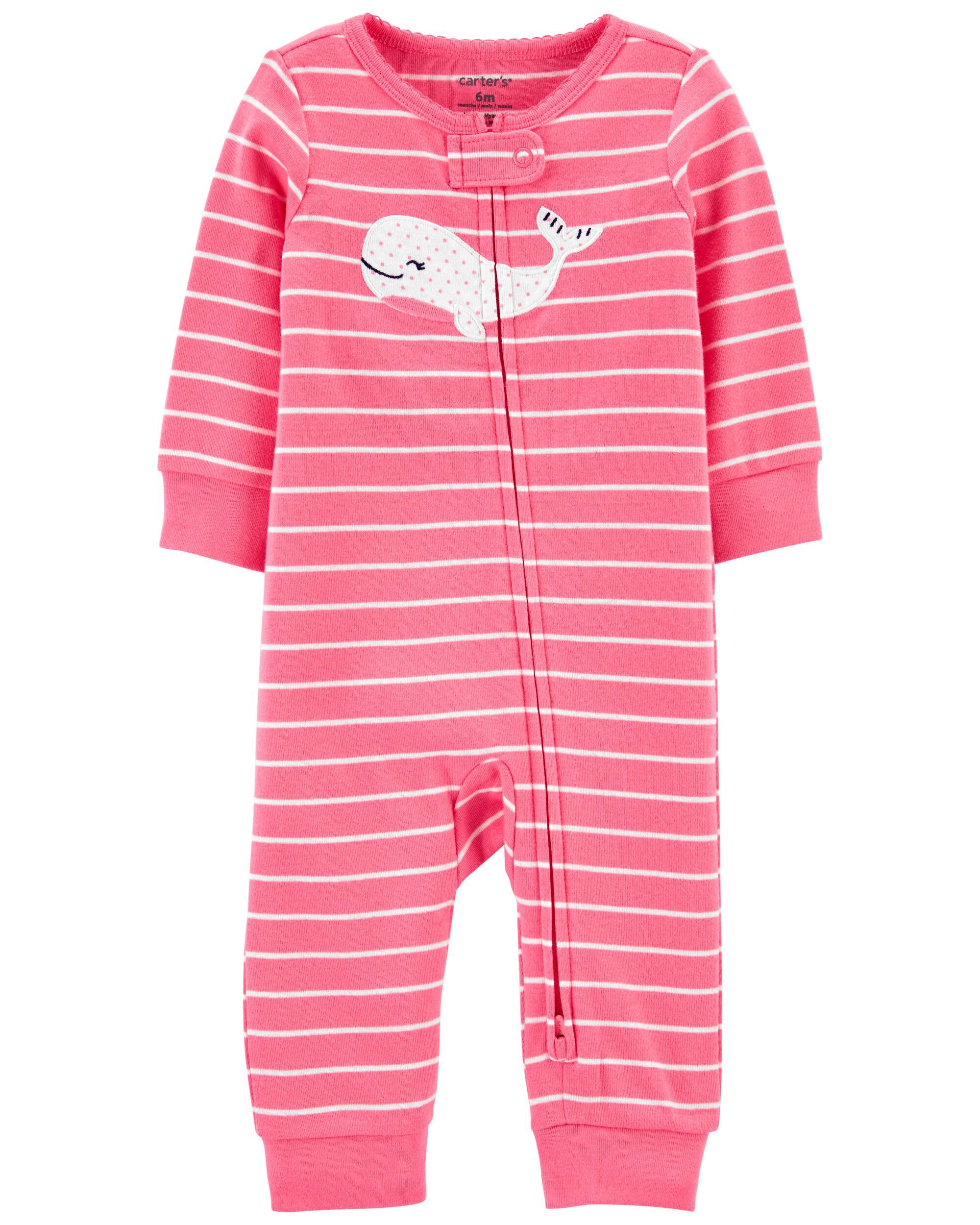 Whale Zip-Up Footless Sleep & Play