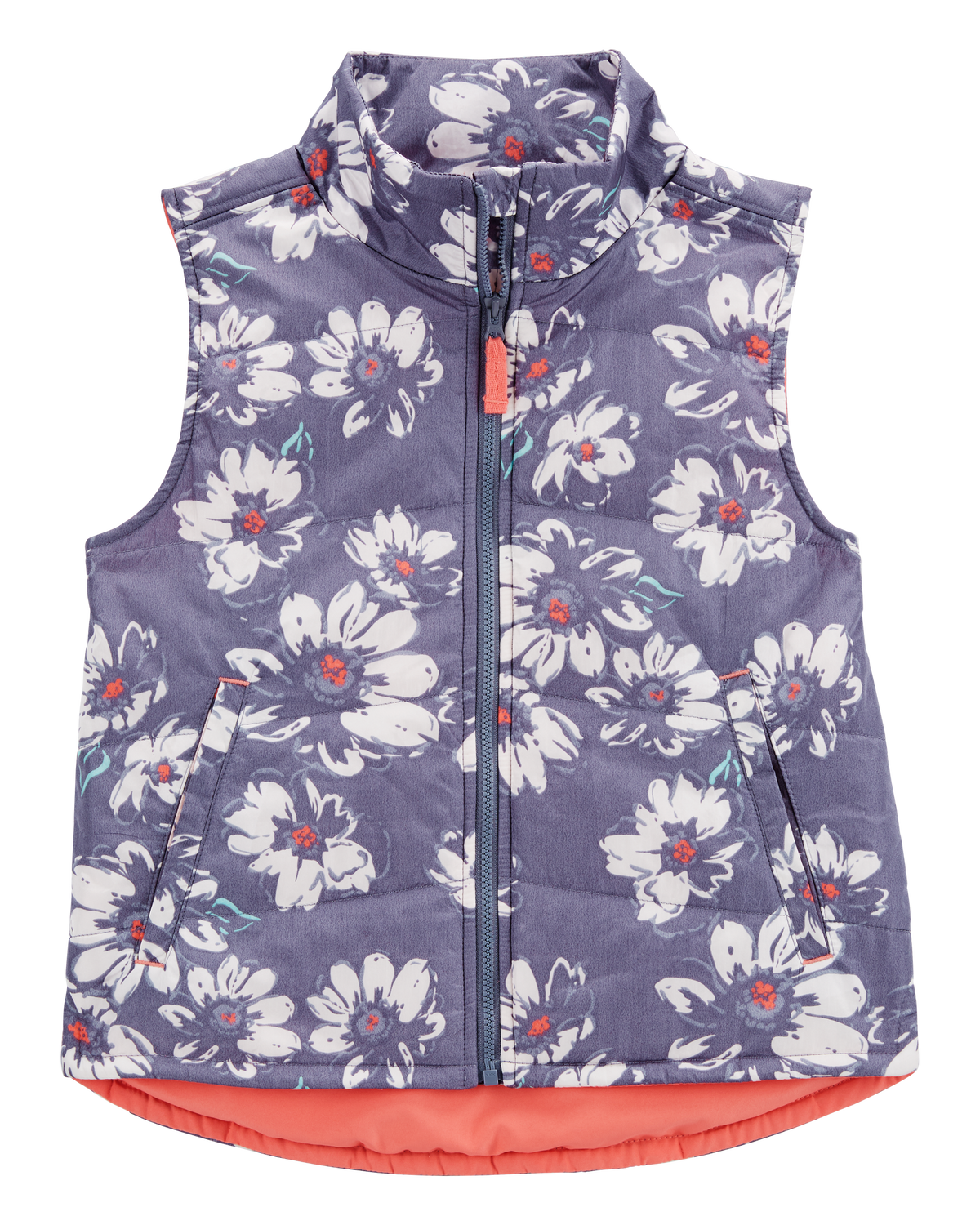 vintage花柄oshkosh 4T VTG Baby OshKosh Bgosh USA Vestback Bubble Romper Strawberry