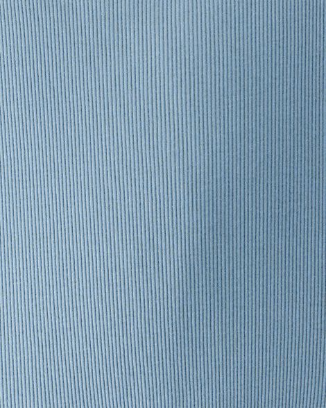 Product image 3 of Girls Ribbed Short-Sleeve Dress - Blue