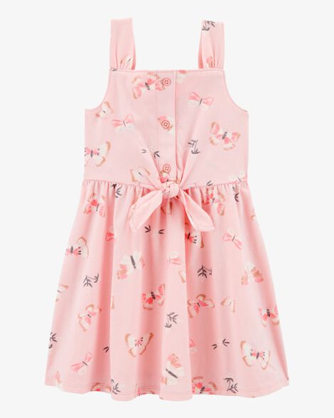  Product image 1 of Toddler Butterfly Tank Dress - Pink
