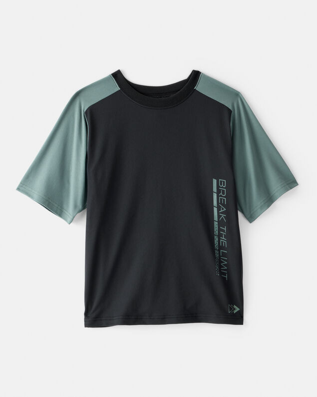Product image 1 of Boys Active Short-Sleeve Graphic Tee - Black