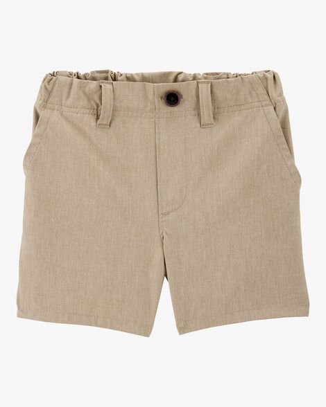  Product image 1 of Toddler Boy Active Pull-On Uniform Shorts - Khaki