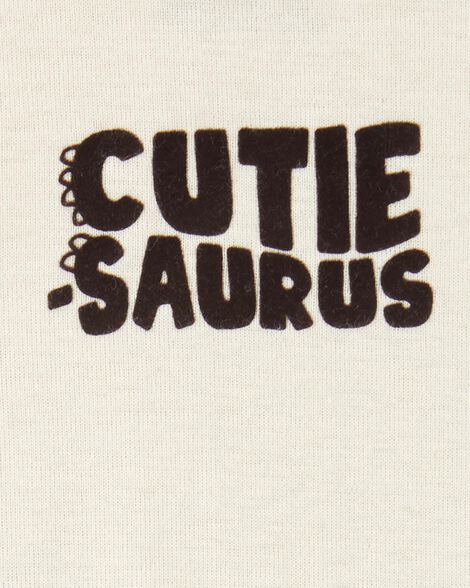 Product image 3 of Baby Boy 5-Pack Striped Dinosaur Short-Sleeve Bodysuits