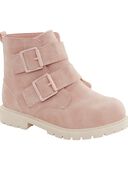 Pink - Kid Buckle Boots, Selected