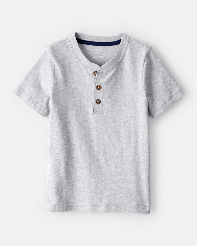 Product image 1 of Toddler Short-Sleeve Henley Tee