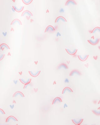 Product image 2 of Kid Rainbow Translucent Rain Jacket - Pink