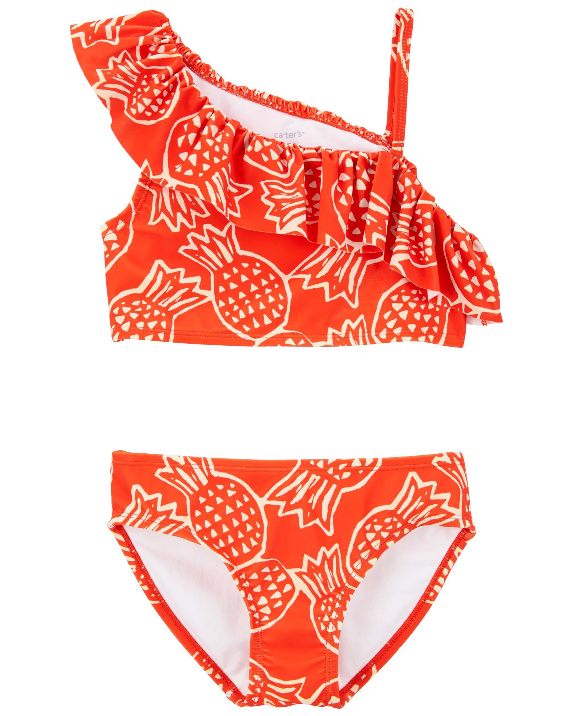 Kids pineapple swimsuit discount