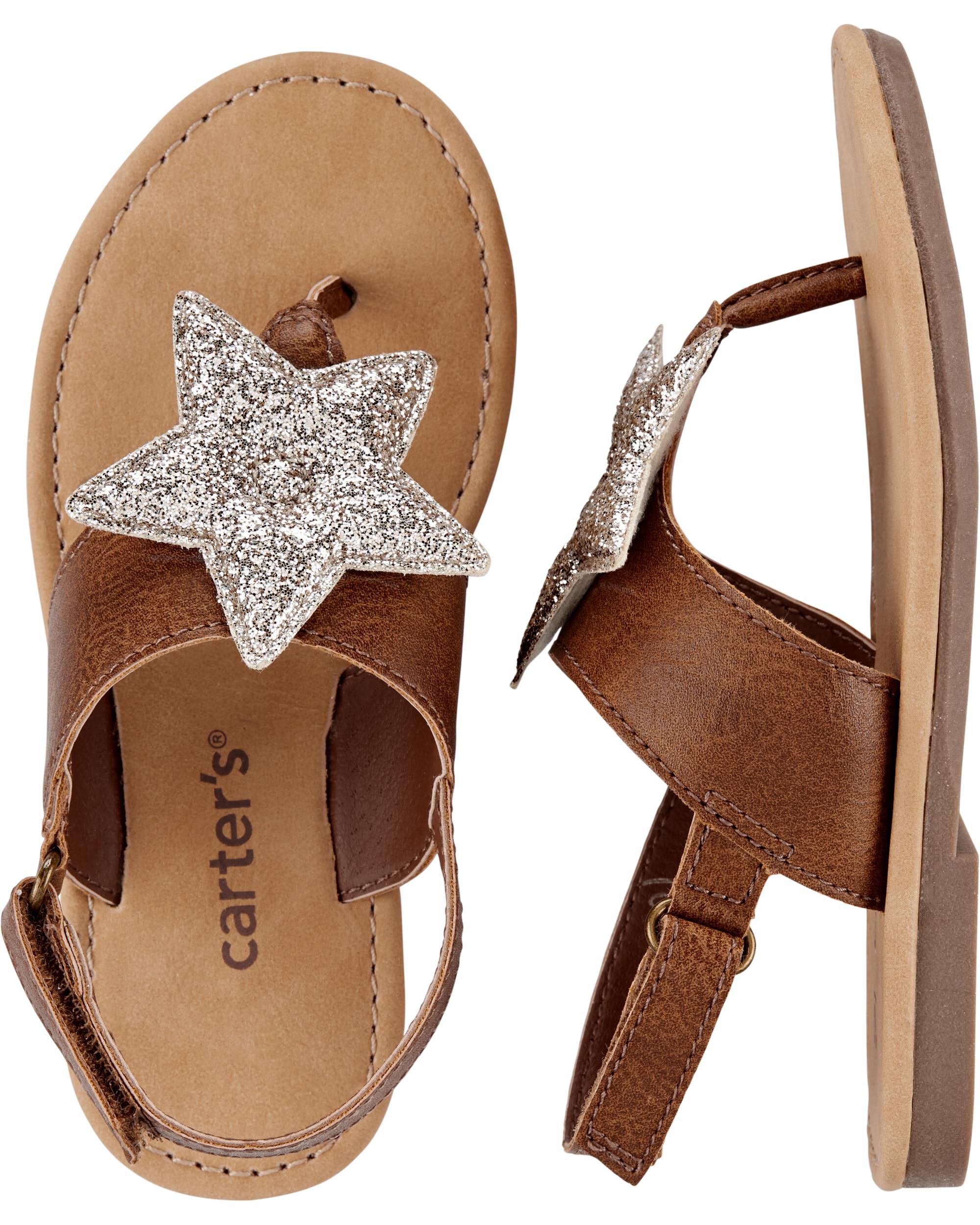 carter's cork sandals