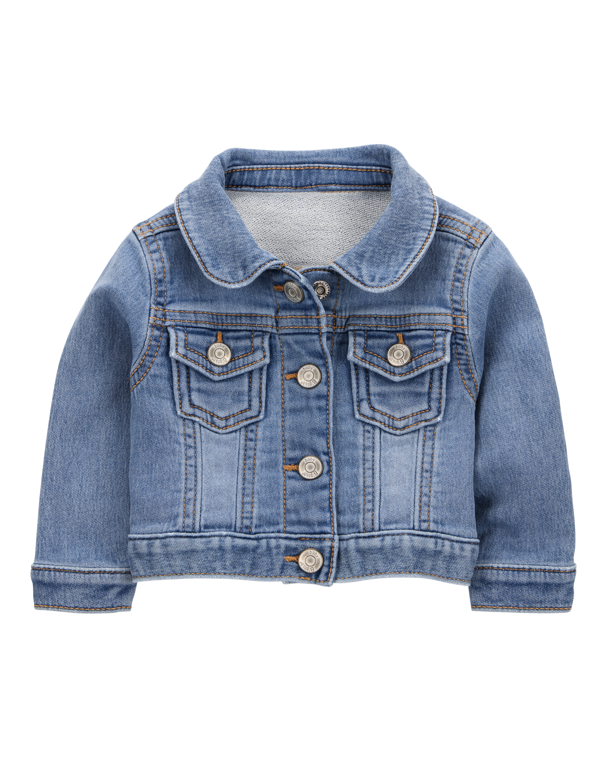 Baby Neutral Denim Jacket - Medium Wash