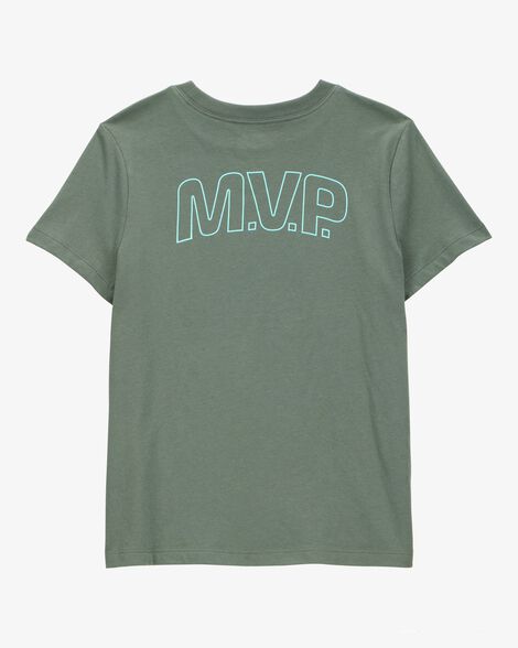 Product image 2 of Kid Sports MVP Graphic Tee - Olive
