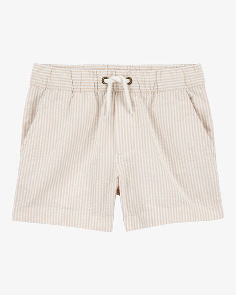  Product image 1 of Toddler Pull-On Drawstring Shorts - Khaki