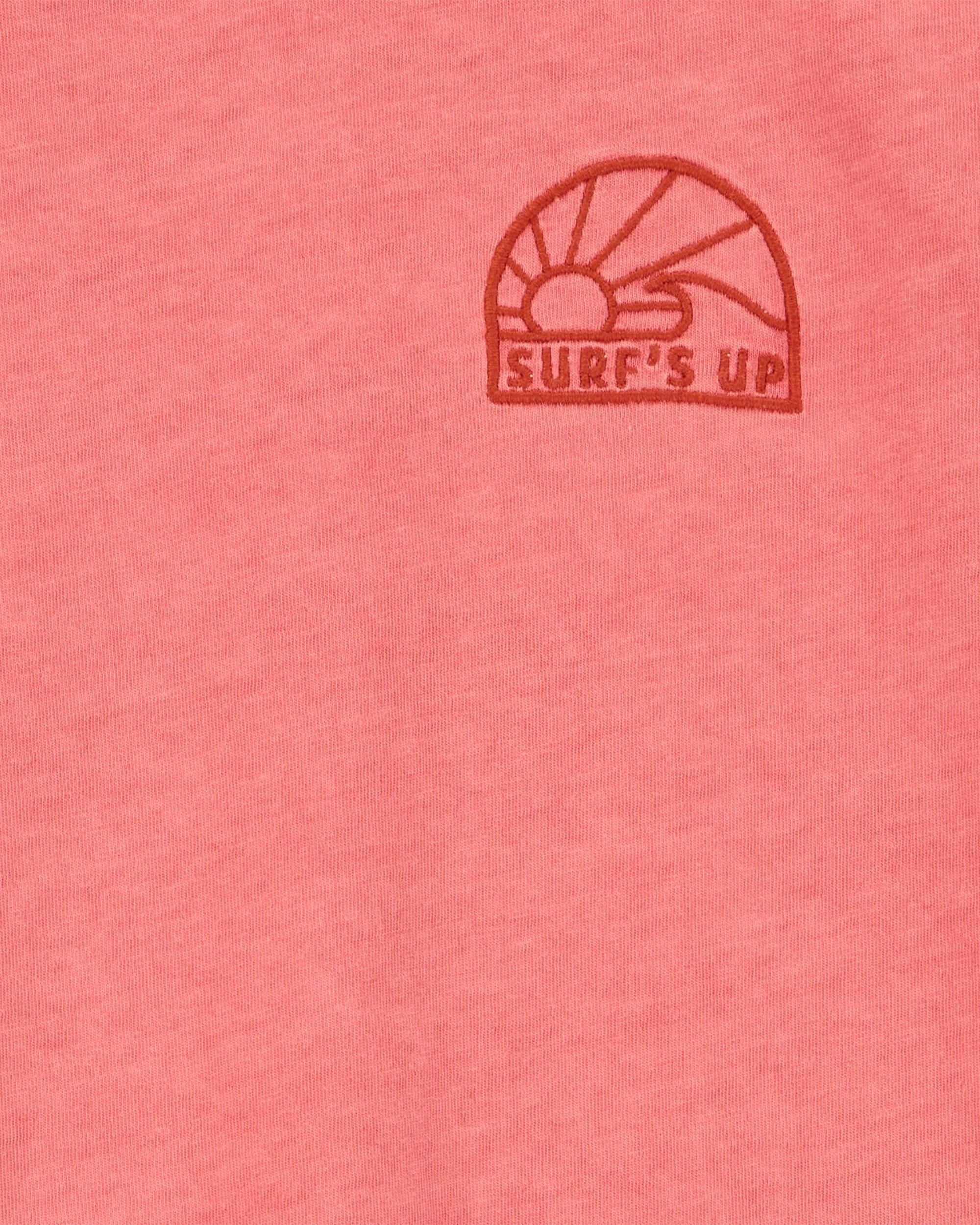 Kid Solid Short-Sleeve Tee - Red