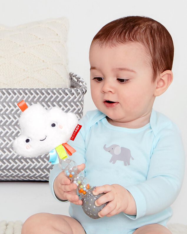 Product image 2 of Silver Lining Cloud Rainstick Rattle