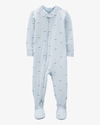 Product image 1 of Baby 1-Piece Sailboat PurelySoft Footie Pajamas