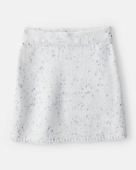 Girls Sweater Knit Skirt - Blue