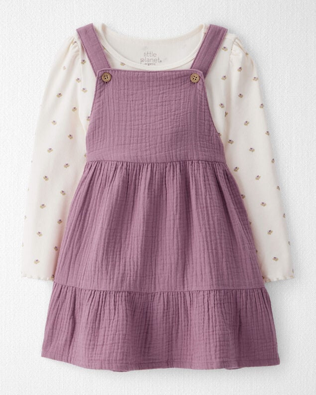 Product image 1 of Toddler Girl 2-Piece Organic Cotton Jumper Set