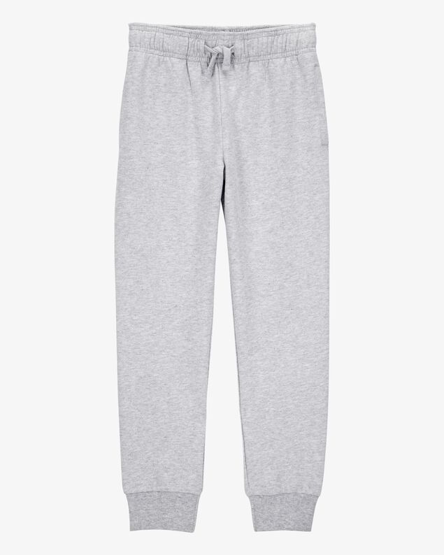 Product image 1 of Kid Pull-On Drawstring Joggers - Grey