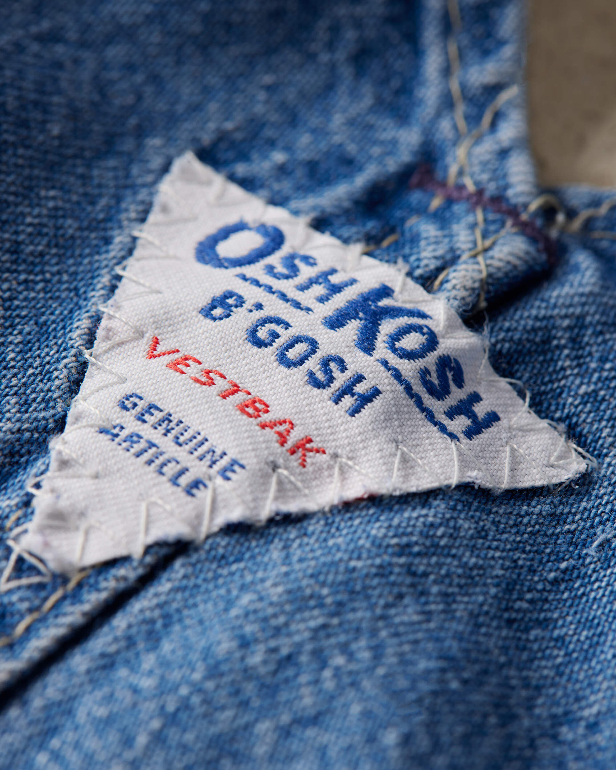 Adult Medium Vintage Denim Overalls from the OshKosh Archive Release