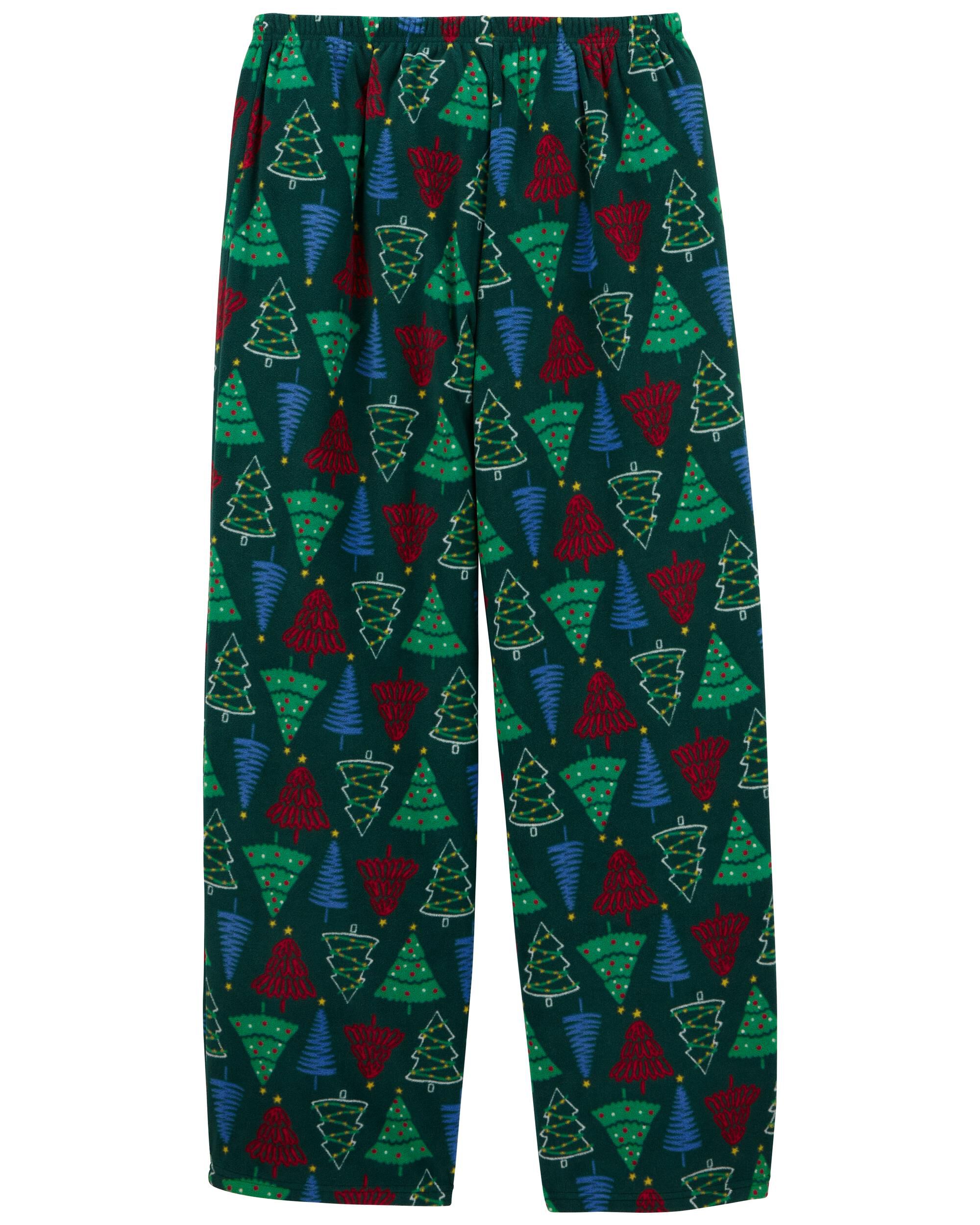 Adult Christmas Tree Pull On Fleece Pajama Pants Carter s Carter s