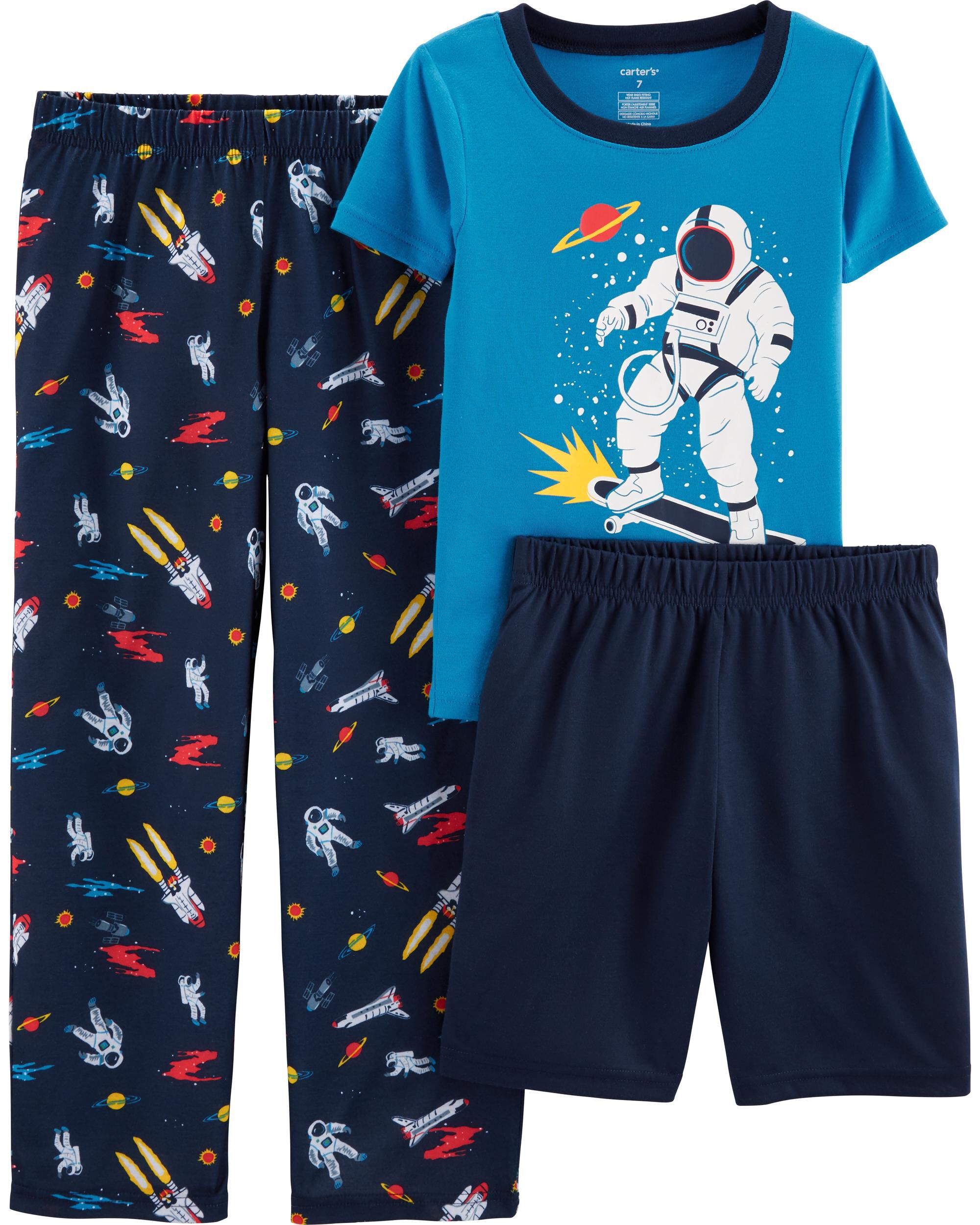 carters shorts pajamas