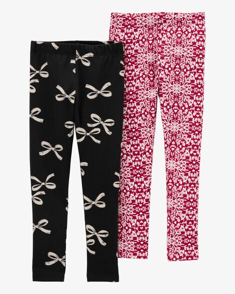  Product image 1 of Kid 2-Pack Holiday Leggings