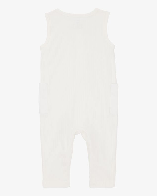 Product image 2 of Baby 2-Piece Jumpsuit & Sock Set - Ivory