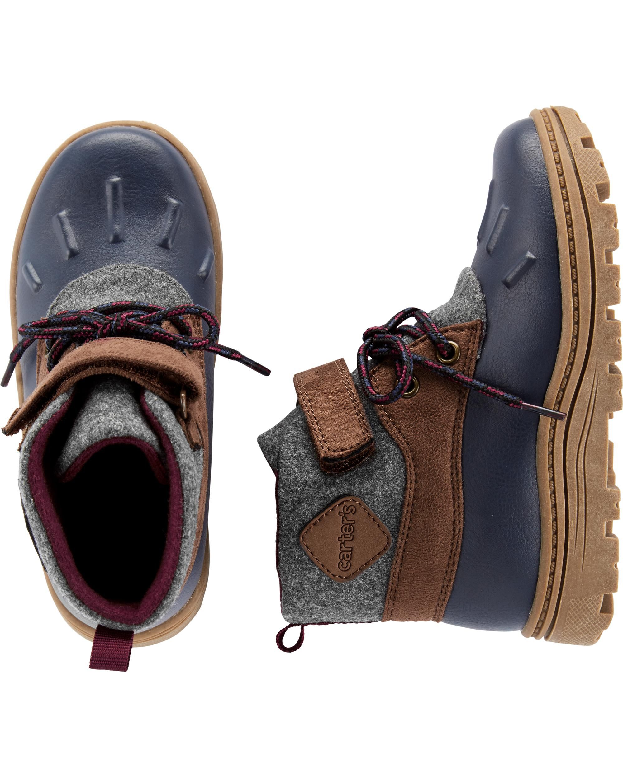 carters baby duck boots