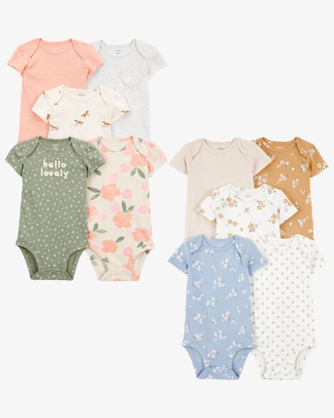 Product image 1 of Baby 10-Pack Short-Sleeve Bodysuits