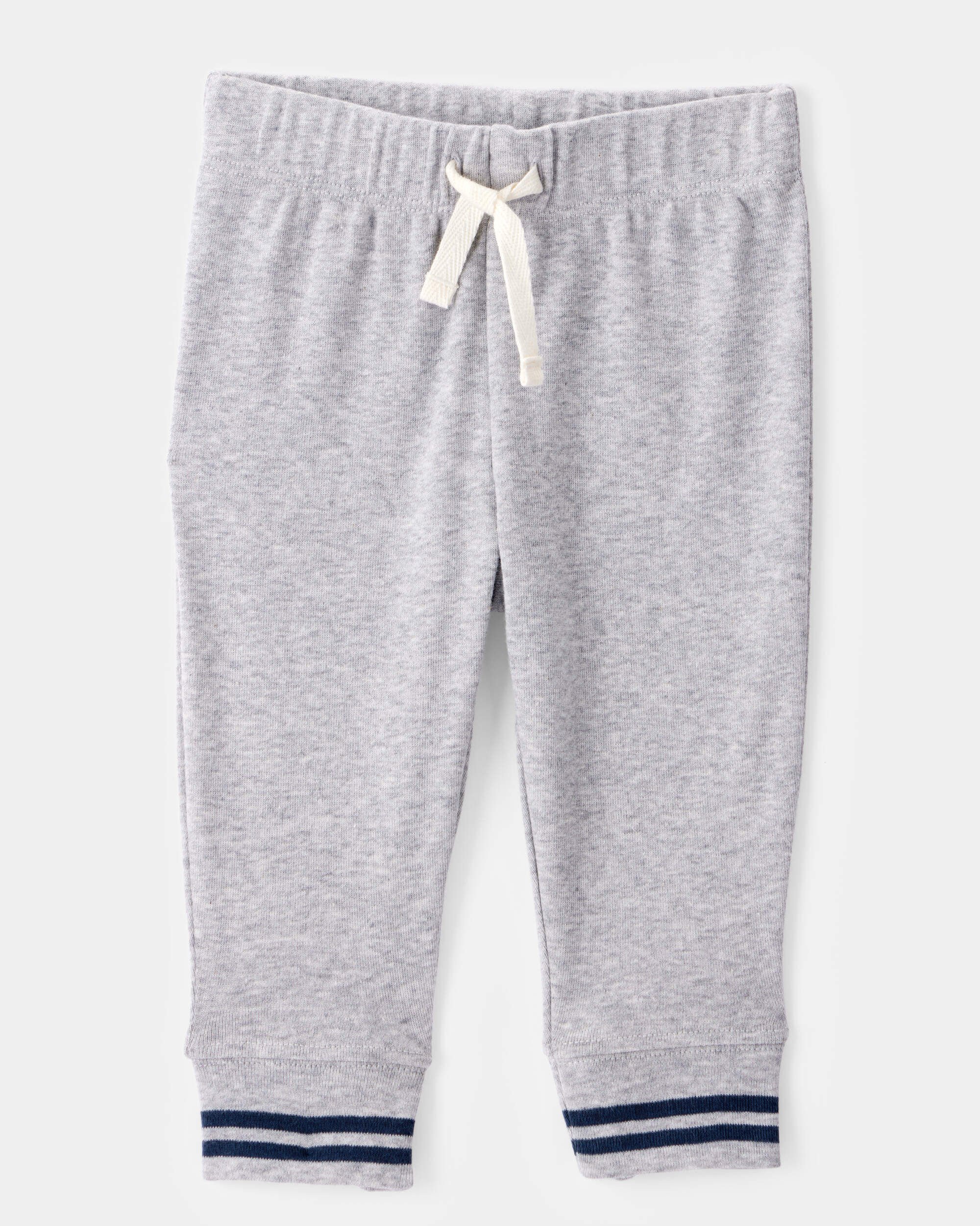 Baby 2-Piece Game Day Long-Sleeve Bodysuit Pant Set - Grey