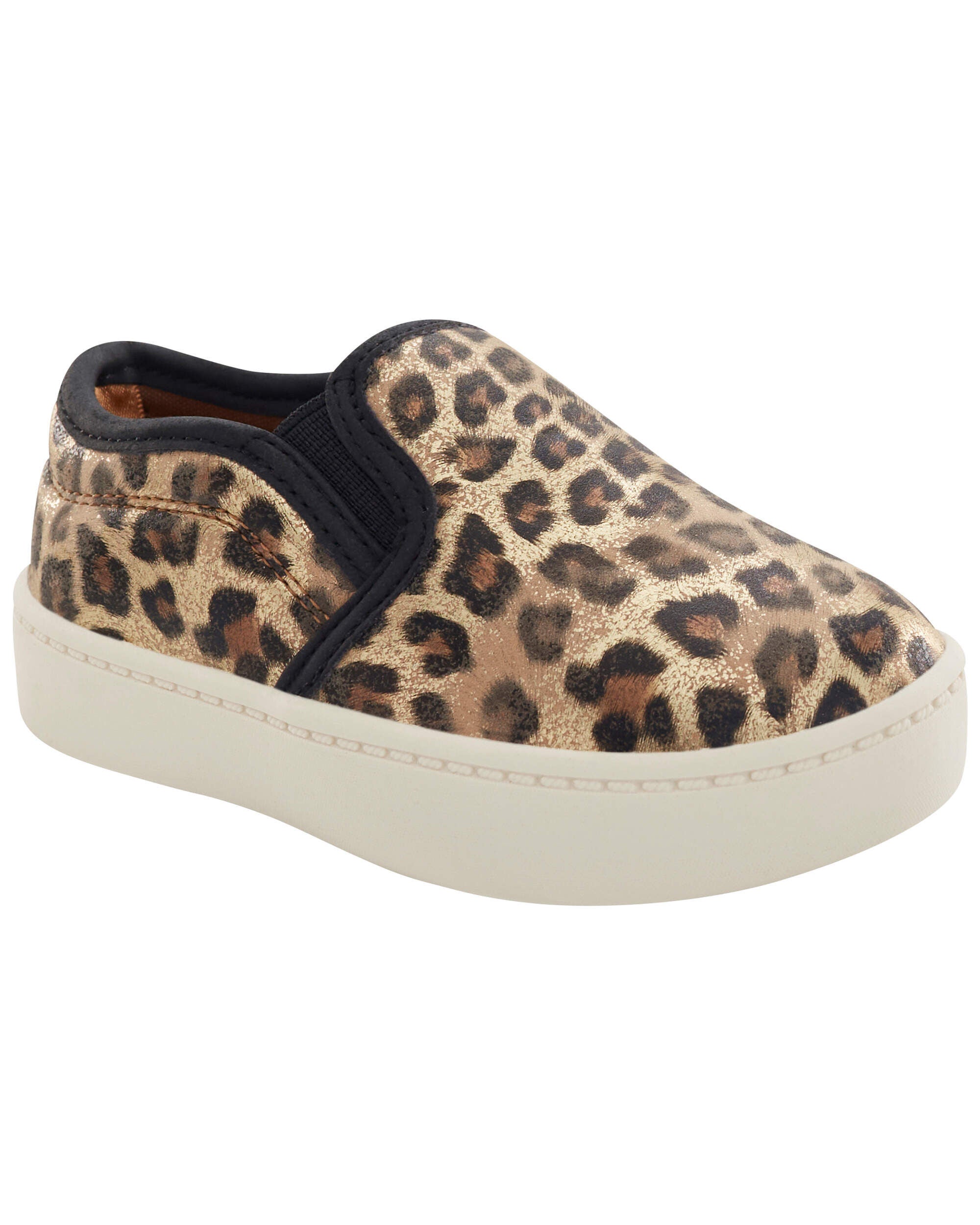 Leopard slip on shoes hotsell
