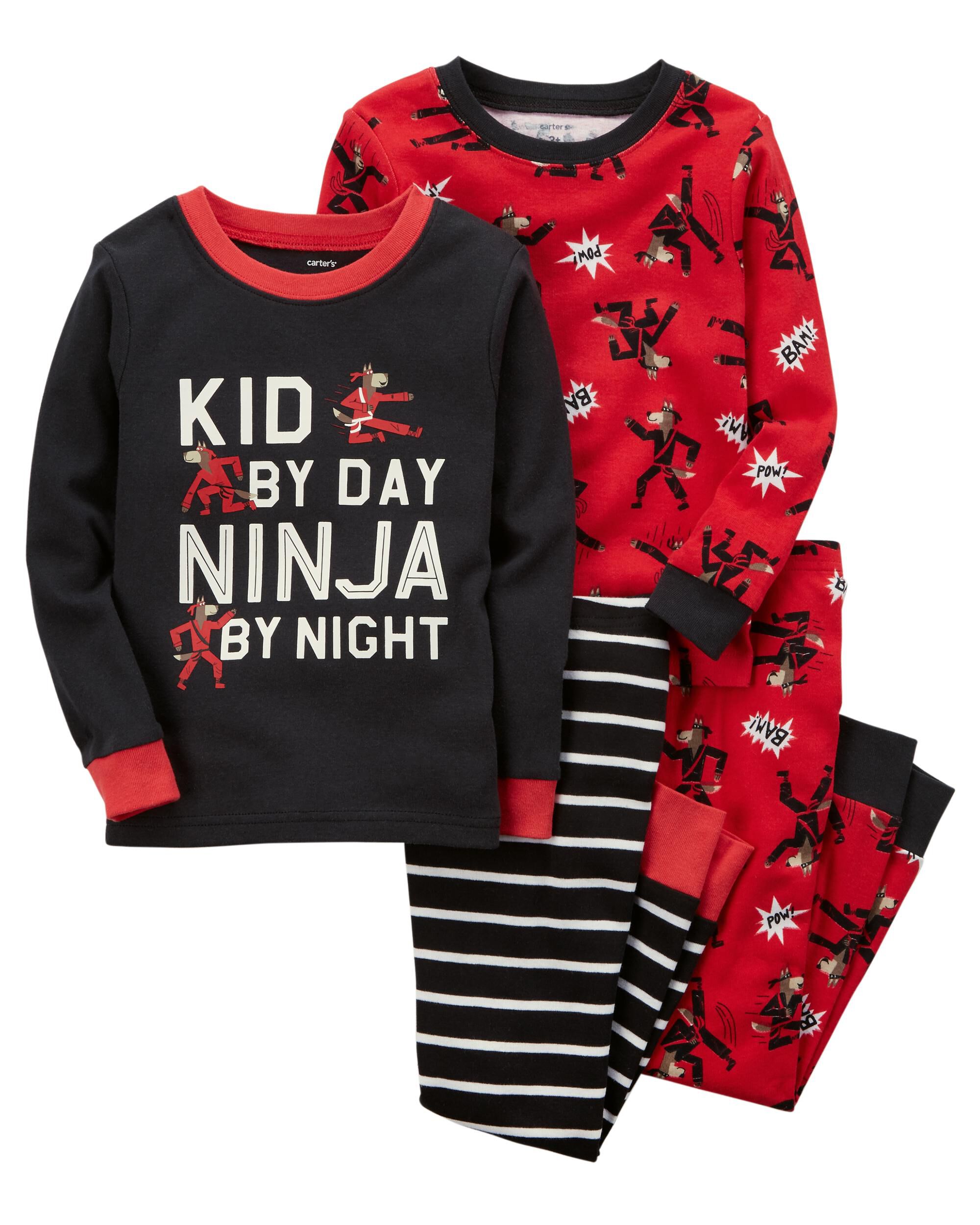 Carters ninja pajamas Clearance