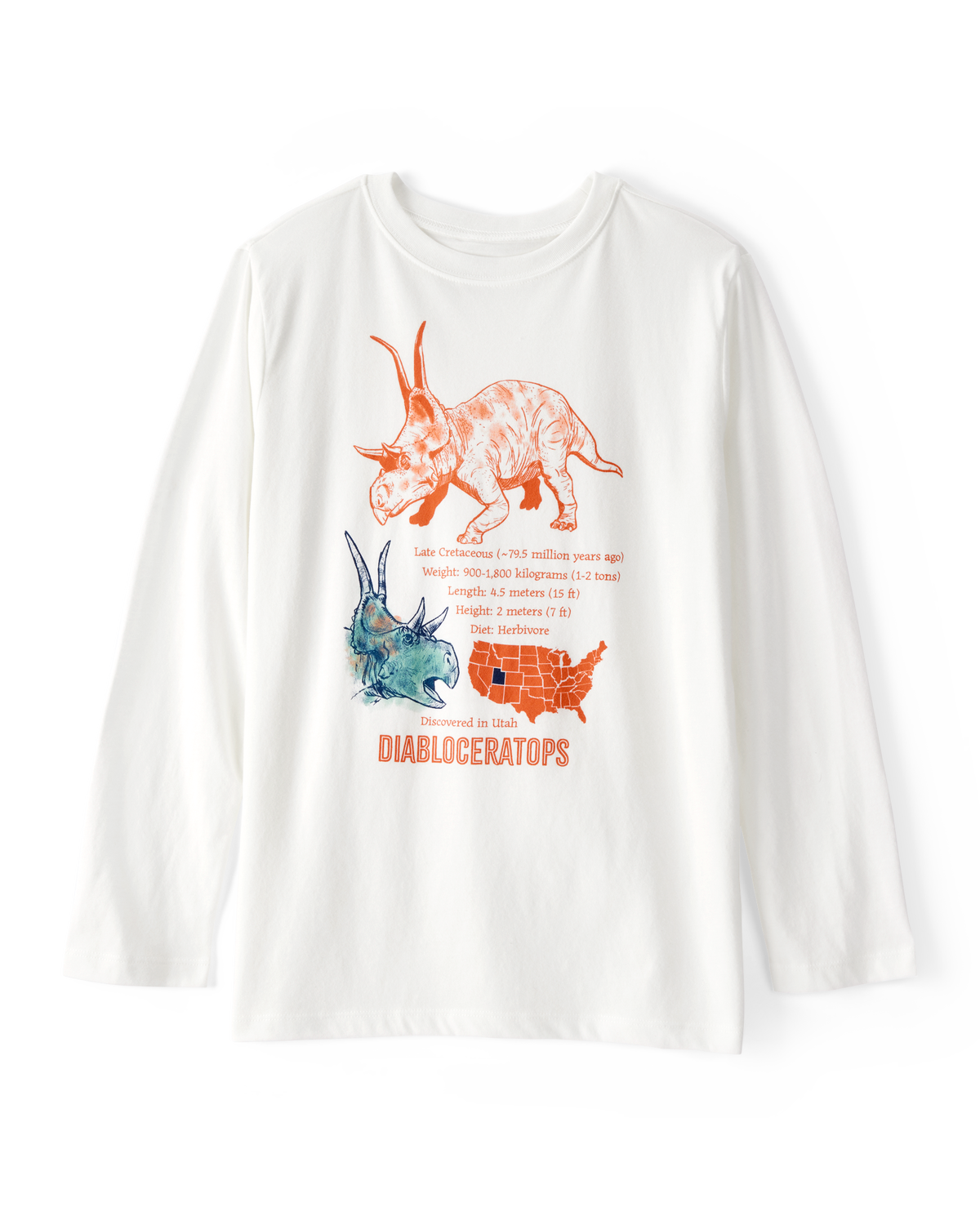 【サイズ交換ＯＫ】 Kid Dino Carter's | OshKosh - Tee Graphic Long-Sleeve ミュージシャン