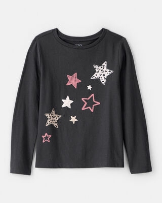 Girls Drama Club Long-Sleeve Graphic Tee - Blue