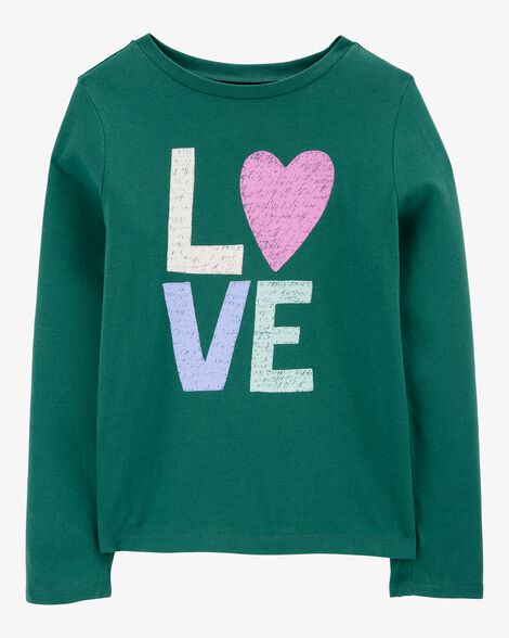 Product image 1 of Kid Love Long-Sleeve Graphic Tee
