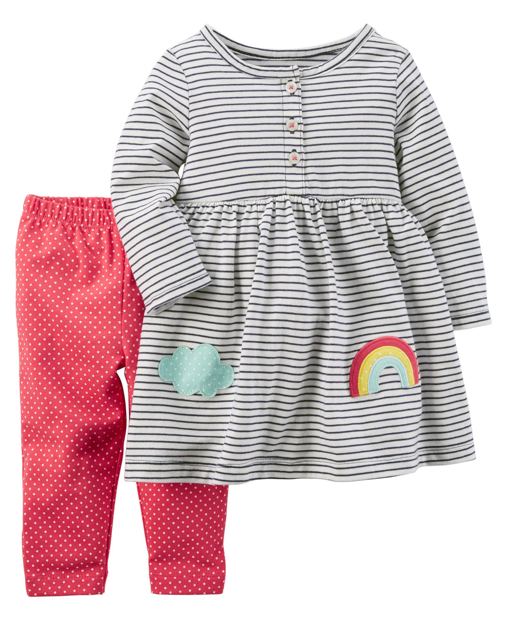 dress and leggings set