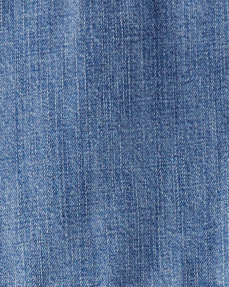 Organic Chambray Long Sleeve Collared Shirt (Toddler Boys)